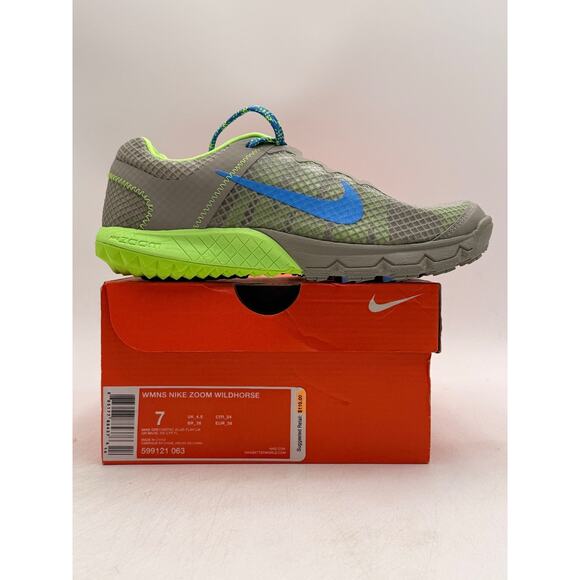 Nike ZOOM WILDHORSE Women's NEW Vintage Running Sneaker Gray US Size 7 - Picture 11 of 11